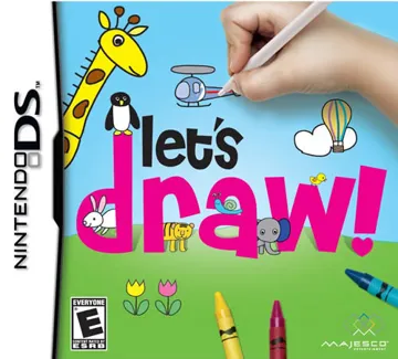 Let's Draw! (USA) (En,Fr,Es) box cover front